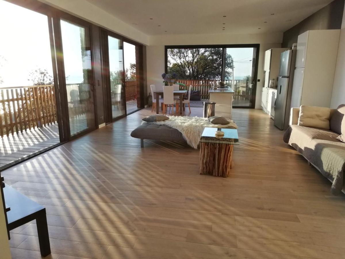 Villa L'Alpana En Bois Vue Mer A 180 Degres Sari-Solenzara Bagian luar foto