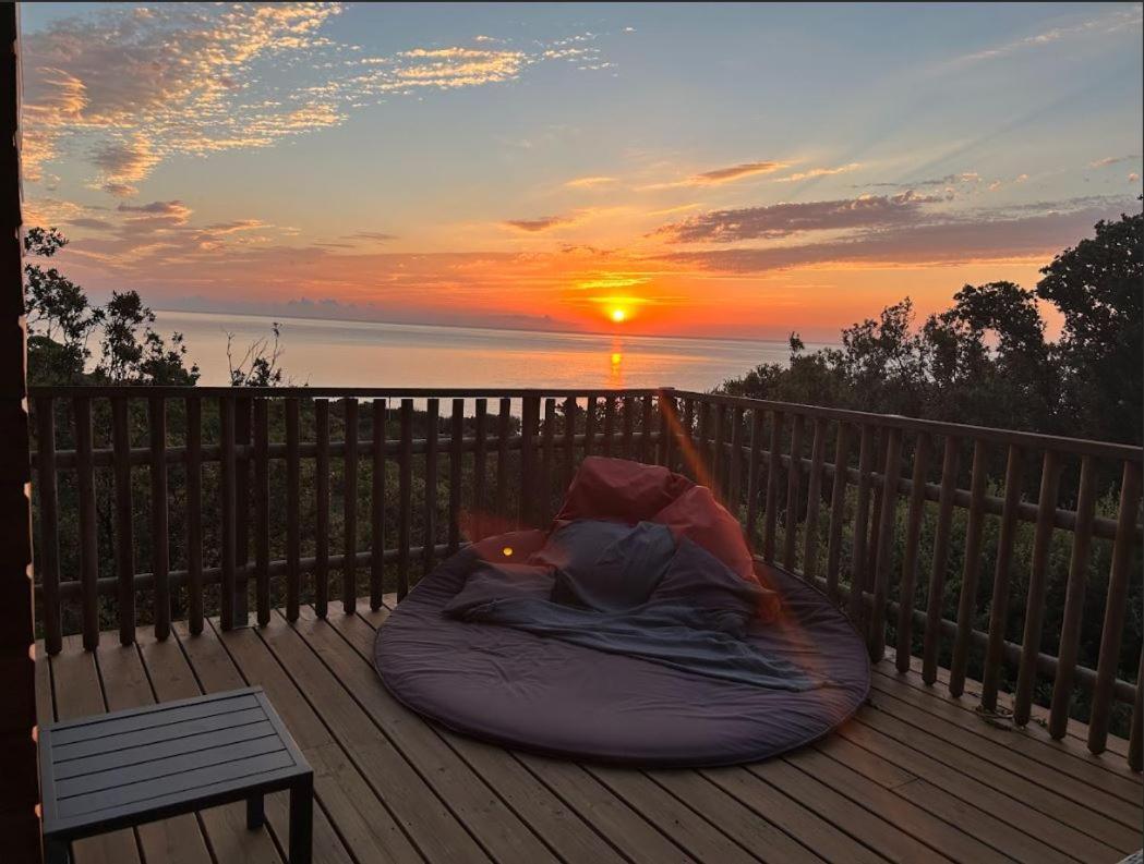 Villa L'Alpana En Bois Vue Mer A 180 Degres Sari-Solenzara Bagian luar foto